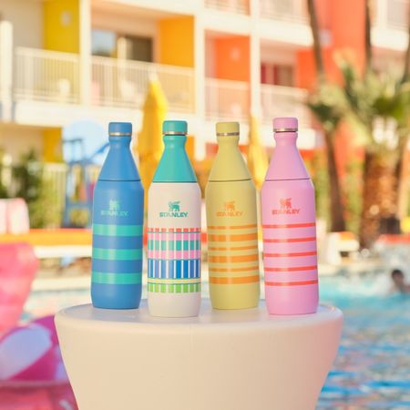 With new, playful hues and patterns, the Stanley x Target Sunshine Vibes and Patio Party collections are ready to enliven your hydration and take your warm weather entertaining to the next level! Now available in store and coming online on 3/27 at @Target. #Target #StanleyBrand