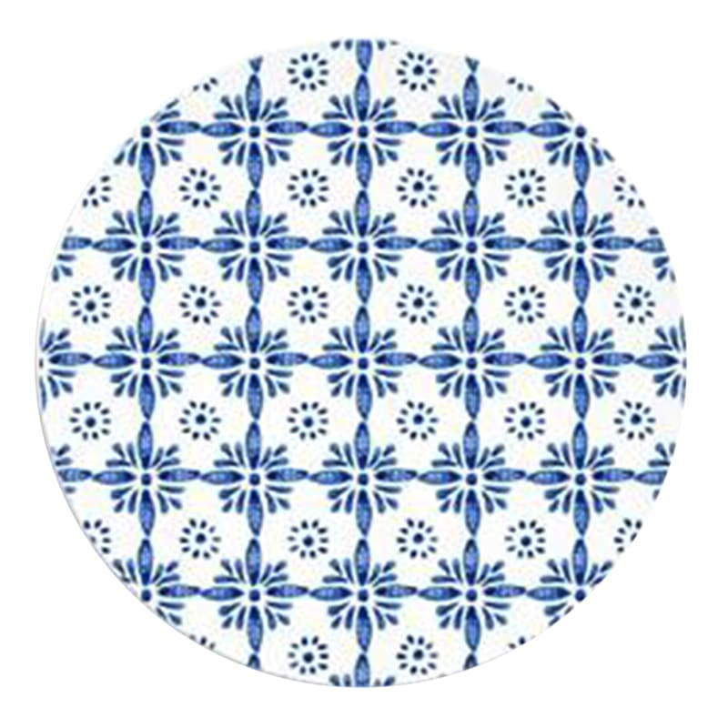 Blue Mosaic Melamine Salad Plate, 9" | At Home