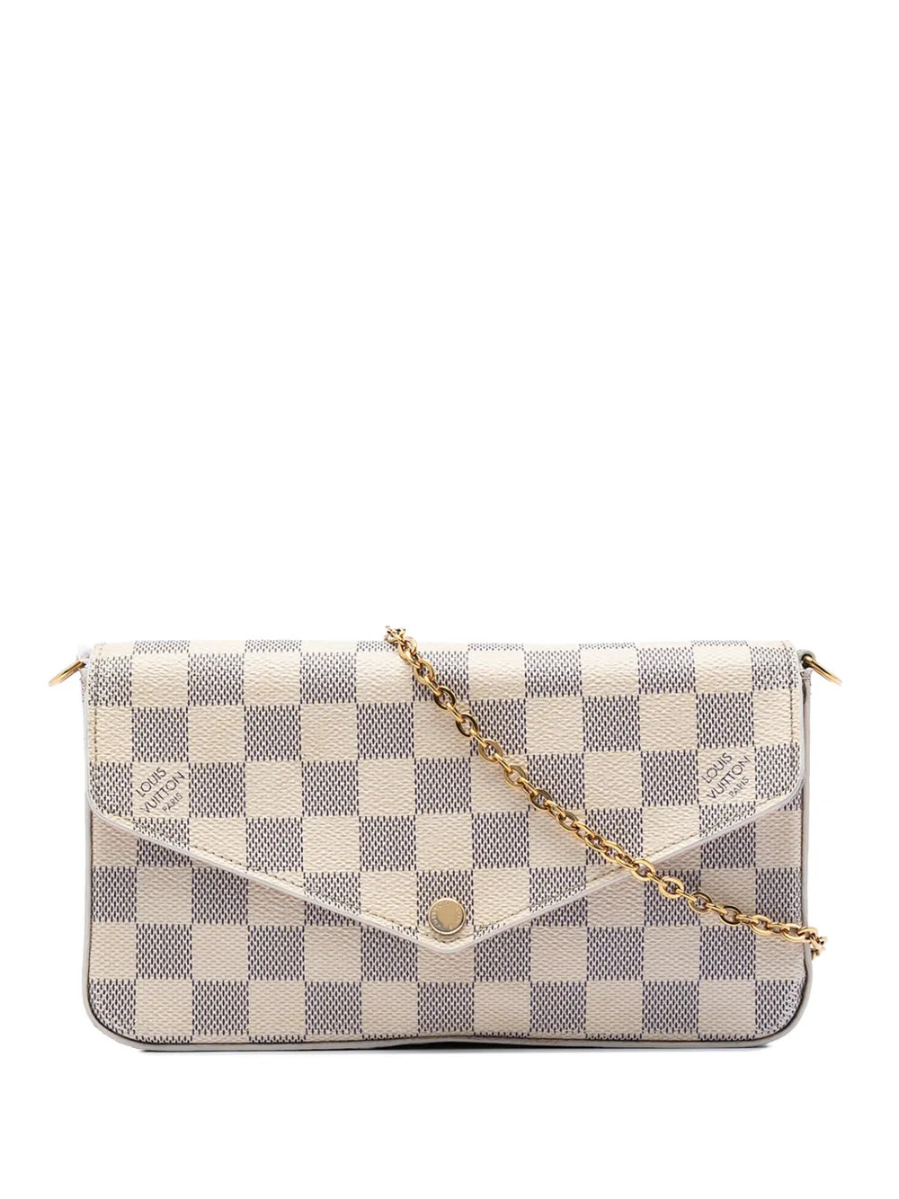 2016 Damier Azur Pochette Felicie crossbody bag | Farfetch Global
