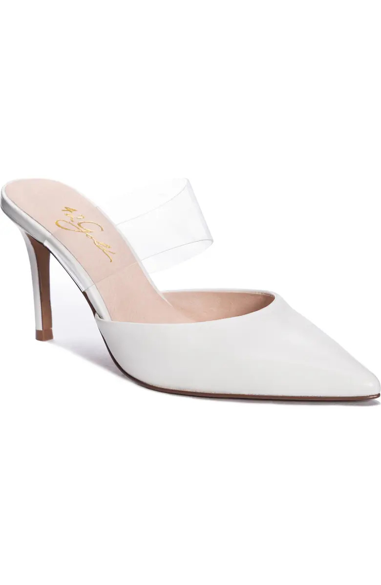 42 Gold Ronnie Pointed Toe Mule (Women) | Nordstrom | Nordstrom