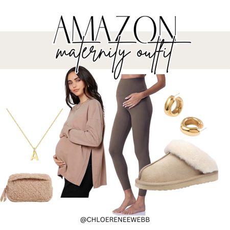 Amazon maternity outfit inspiration. Loving this look for a cozy day! 

Amazon, Amazon style, maternity outfit, winter maternity outfit, bump friendly, neutral outfit 

#LTKbump #LTKbaby #LTKstyletip
