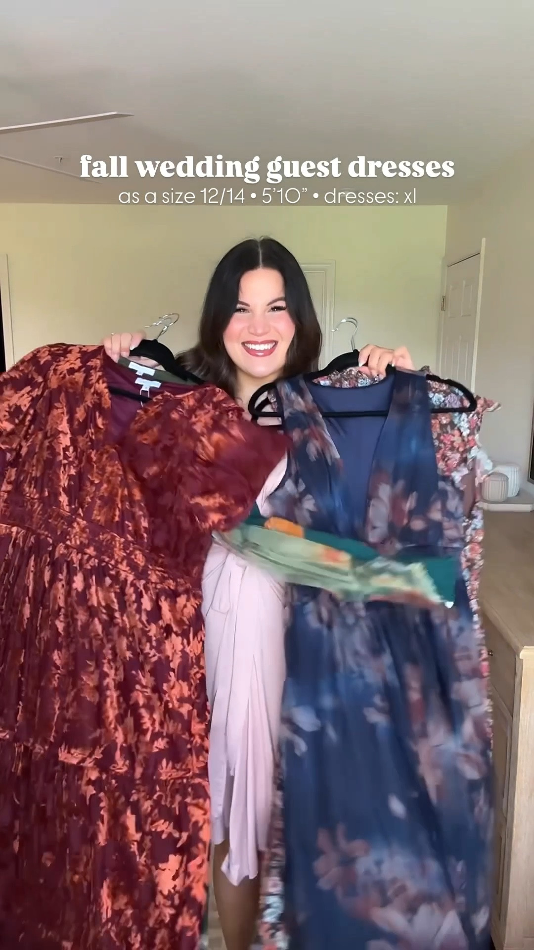 Midsize fall wedding guest dresses from Baltic Born 👗 which dress is your fav?!

All these colors + prints are making me sooo excited for all things fall 🍁 but I gotta say my favs include the first long sleeve green + the short sleeve rust velvet! But what about you??

And you can save with the code KELLY15 

Wearing a size xl in all dresses

Fall dress, fall wedding guest, wedding guest dress, wedding guest, fall wedding, midsize dress, midsize wedding guest 



#LTKWedding #LTKSeasonal #LTKMidsize