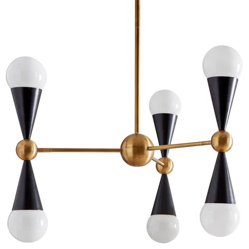 Caracas Six-Light Chandelier | Jonathan Adler