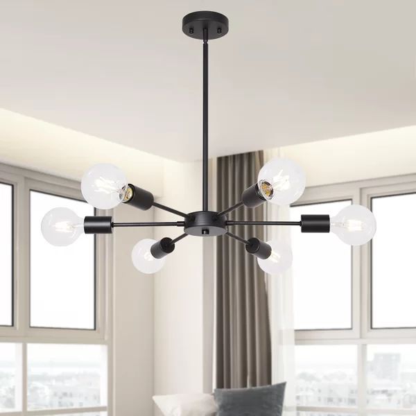 Jankowski 6 - Light Sputnik Sphere Chandelier | Wayfair North America