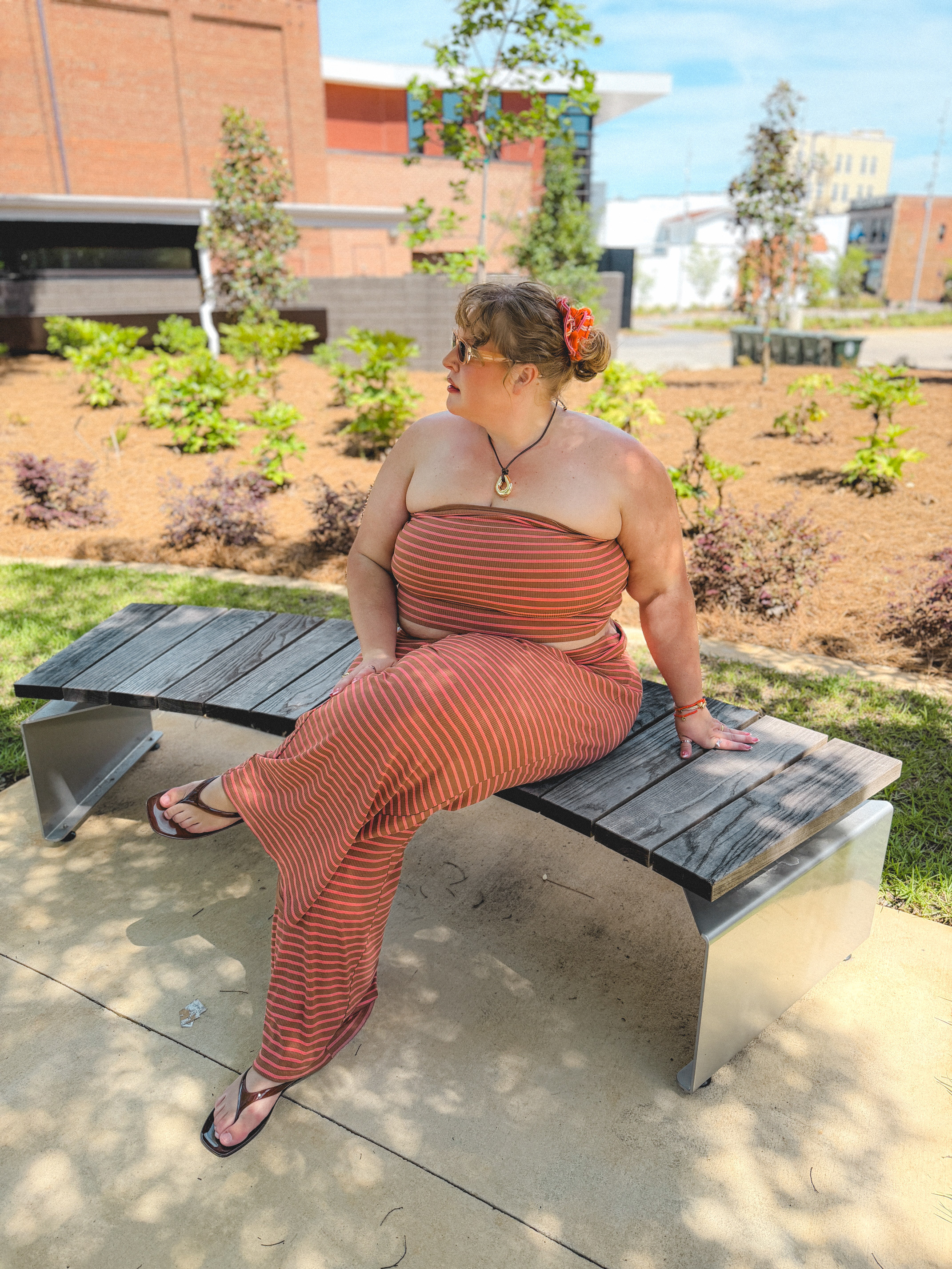 summer stripes 

 #LTKootd #LTKPlusSize