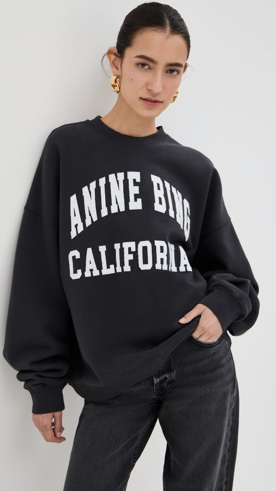 ANINE BING Miles Sweatshirt | Shopbop | Shopbop