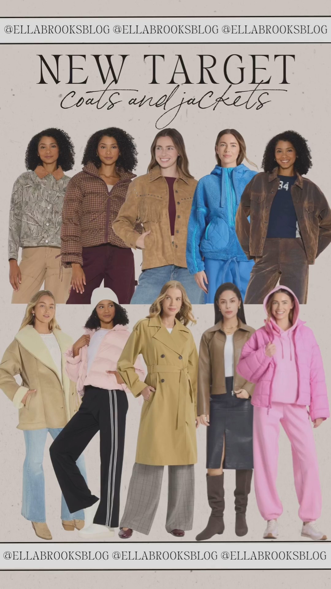 New coats & jackets from Target!

Fall jacket, fall coat, puffer coat, camo jacket, suede jacket, Sherpa jacket

#LTKSeasonal #LTKStyleTip #LTKFindsUnder100