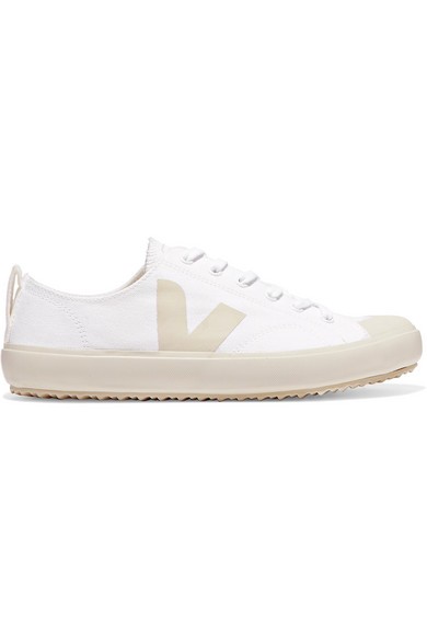 + NET SUSTAIN Nova organic cotton-canvas sneakers | NET-A-PORTER (US)
