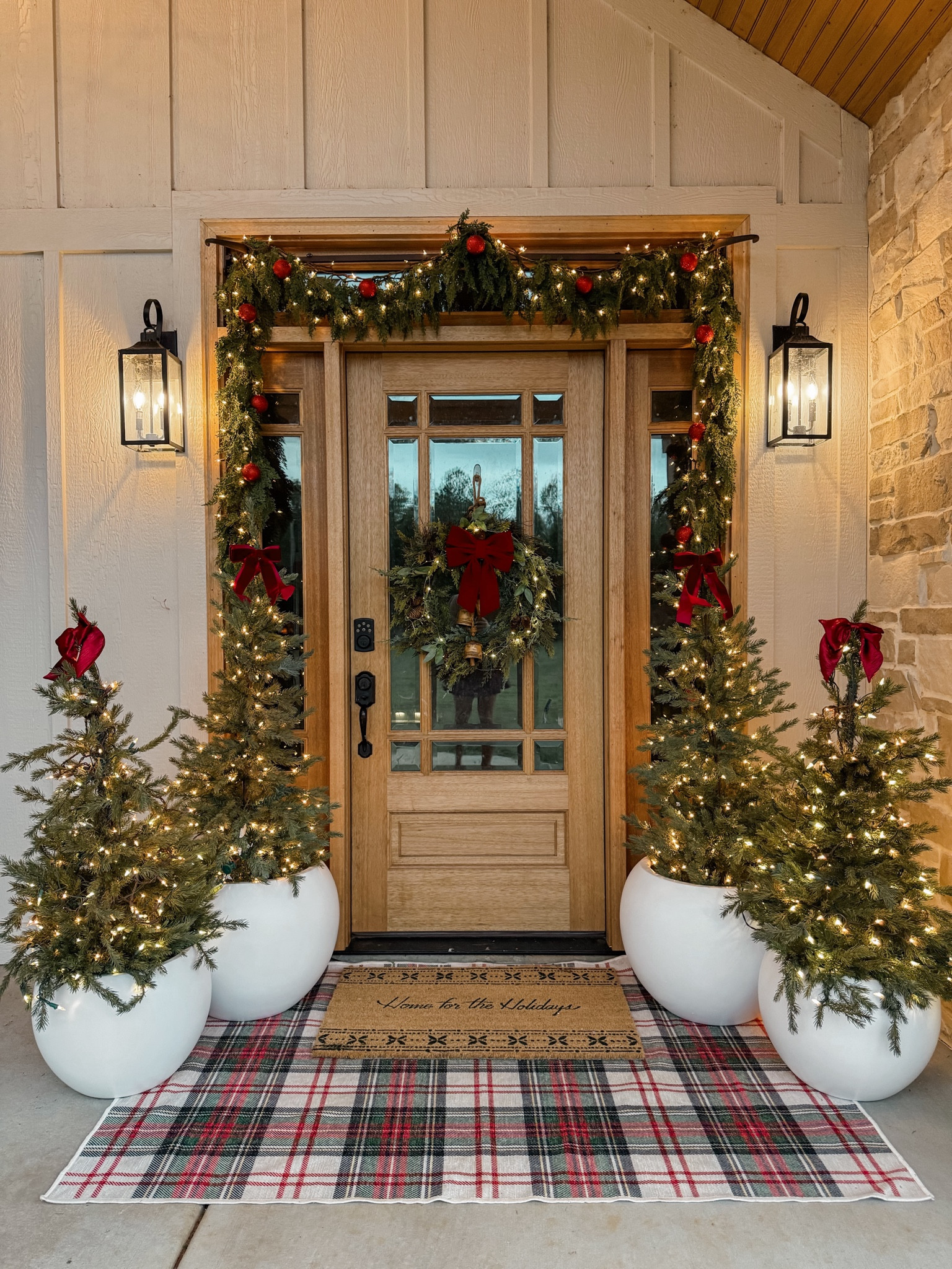 Christmas porch  decor 