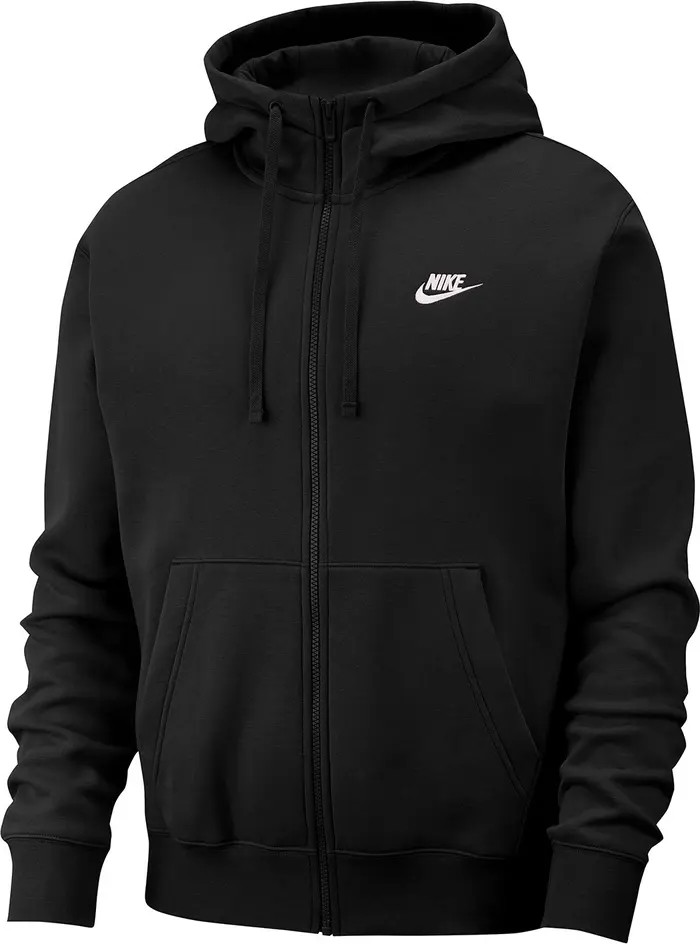 Men's Club Zip-Up Logo Hoodie | Nordstrom