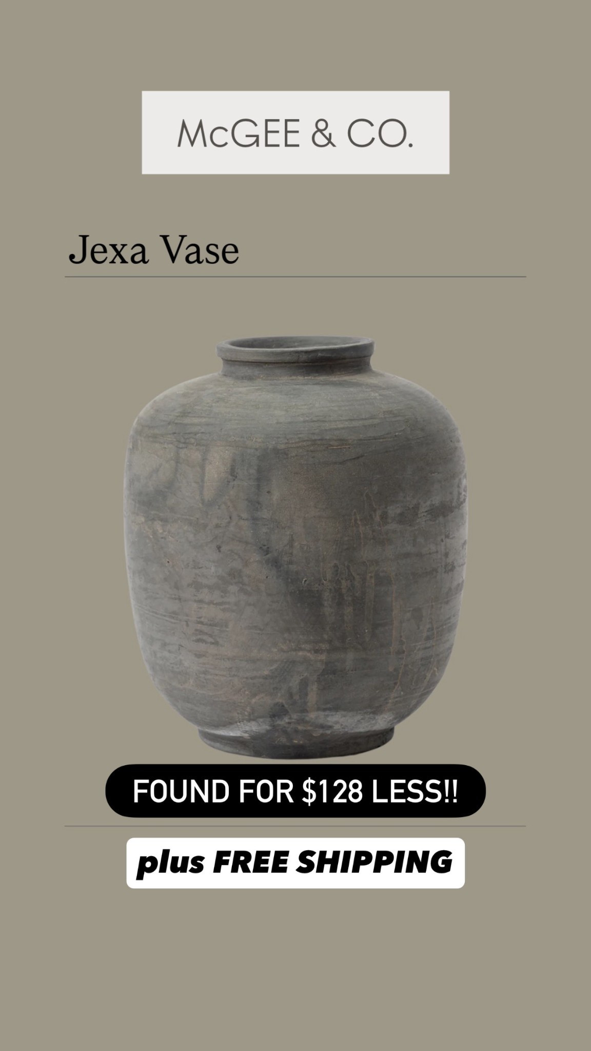 McGee & Co jexa vase | dupe | look for less | vase | shelf styling | coffee table decor | amazon finds | amazon home decor 

#LTKHome #LTKSaleAlert #LTKFindsUnder100