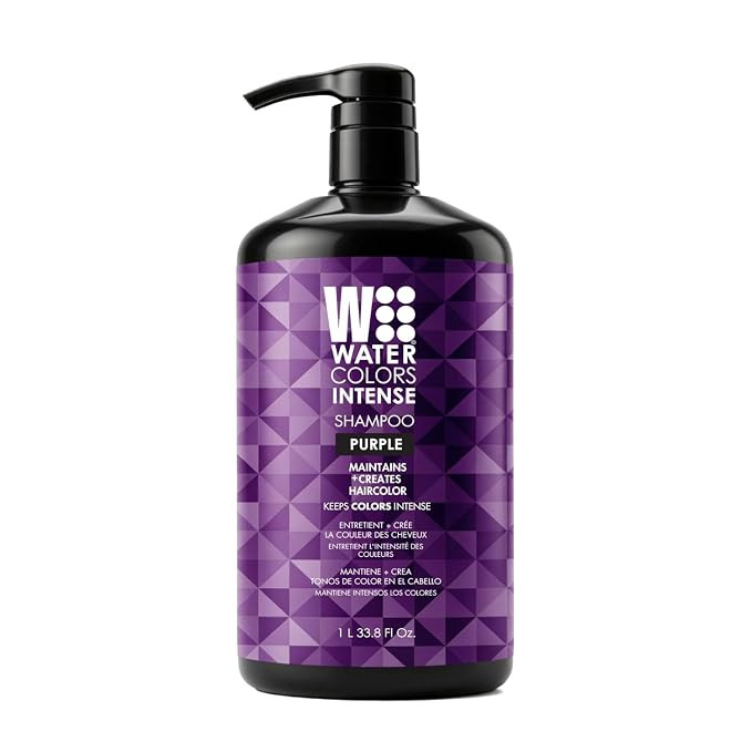 Watercolors Intense 3-in-1 Color Depositing Shampoo, Purple 1 Liter (33.8 fl oz) | Amazon (US)