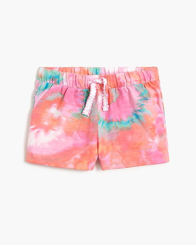 Girls' tie-dye short | J.Crew Factory