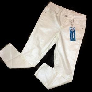 Justice Simply Low Super Skinny Glitter Jeans 10.5 | Poshmark