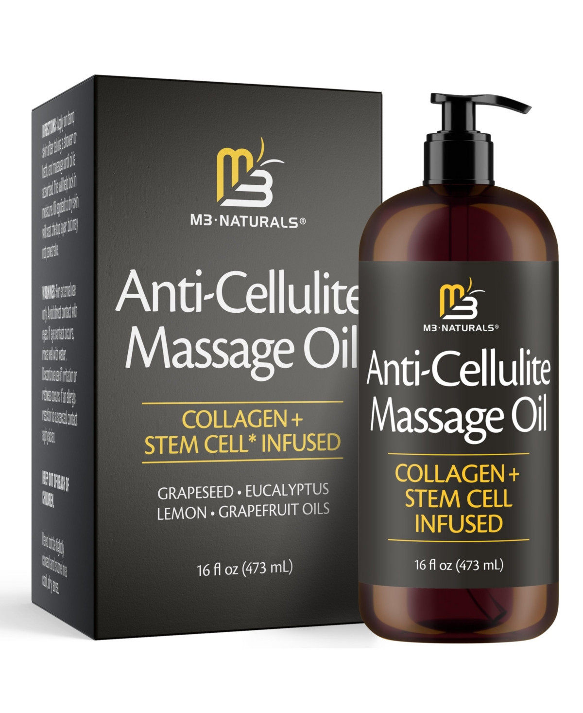 M3 – Anti-Cellulite Massage Oil | 16oz | Macy's