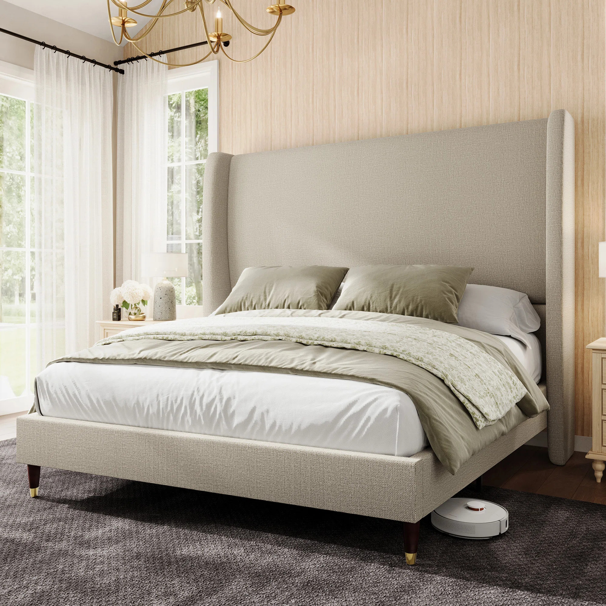 Belo Upholstered Platform Bed | Wayfair North America