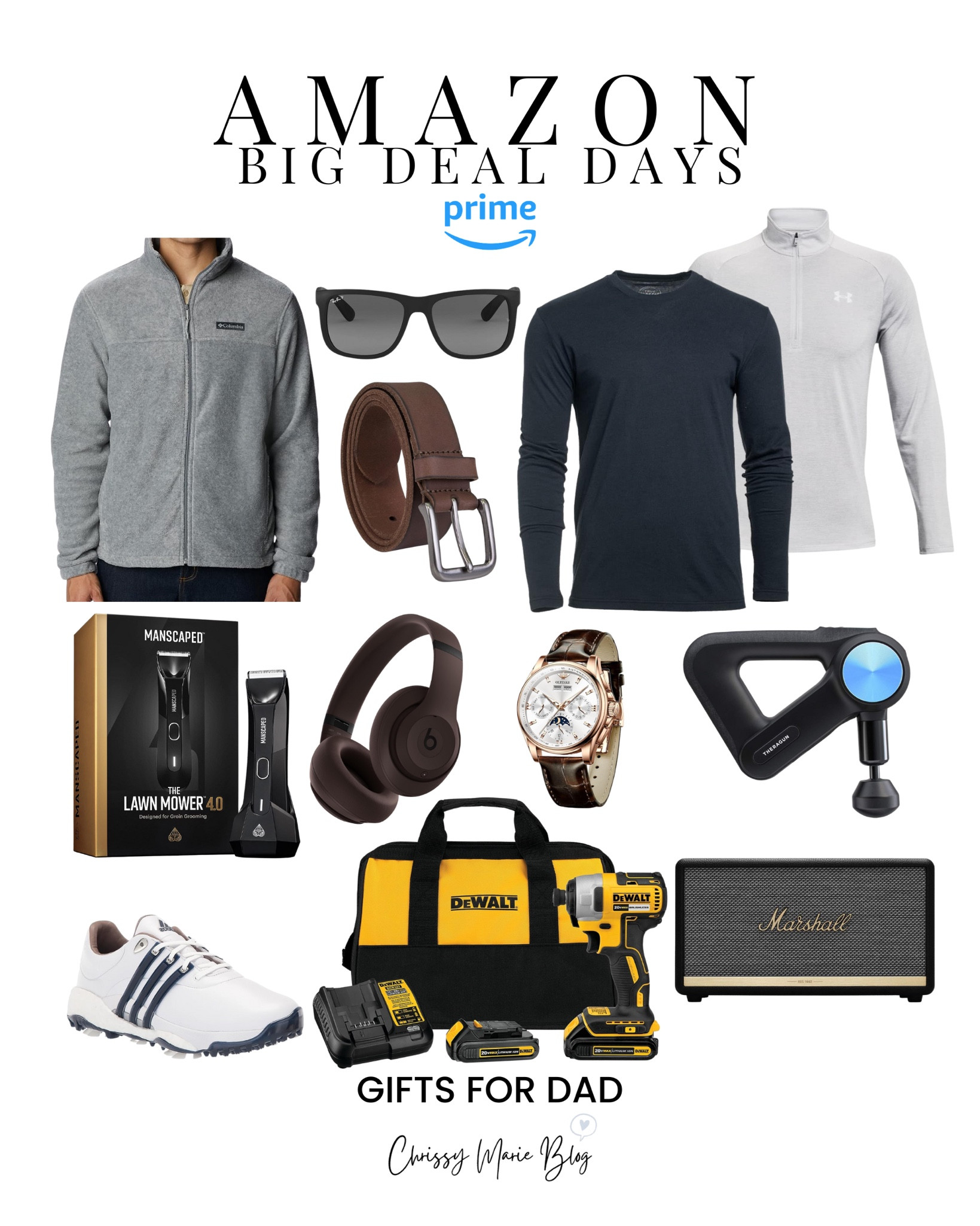 Amazon prime day / prime day deals / men’s fashion / gifts for dad / Dewalt / men’s gifts / men’s shoes / Theragun 

#LTKxPrime #LTKmens #LTKsalealert