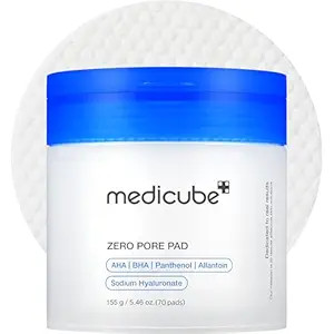 medicube Toner Pads Zero Pore Pad 2.0 | Dual-Textured Facial Pad for Exfoliation and Pore Care wi... | Amazon (US)