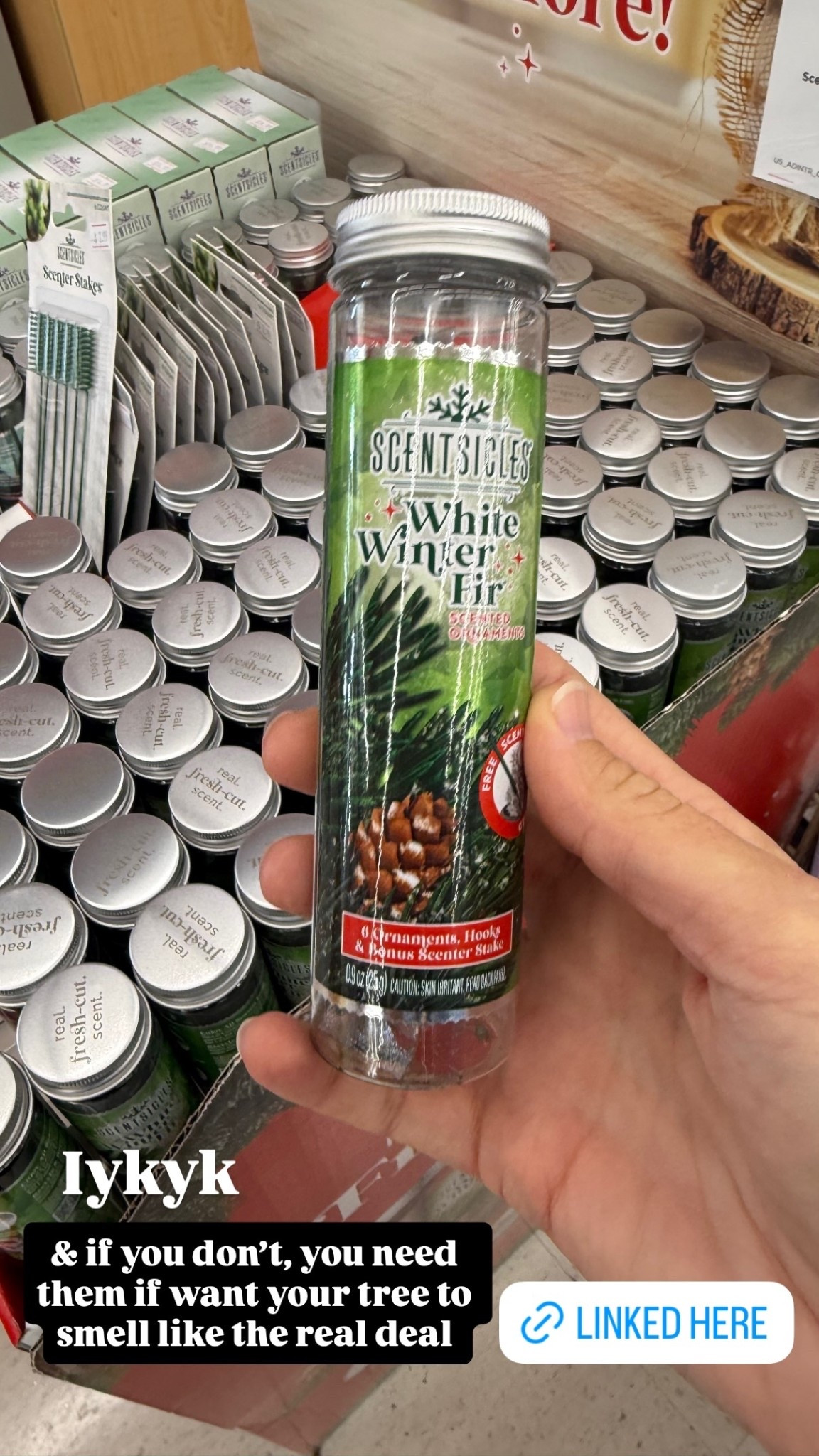 Iykyk & if you don’t, you need them if want your Christmas tree to smell like the real deal

#LTKHoliday #LTKSeasonal #LTKGiftGuide