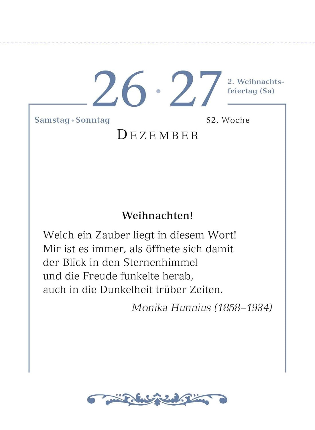 Mit deutschen Gedichten durch das Jahr 2026 - Tagesabreißkalender zum Aufstellen oder Aufhängen | Amazon (DE)