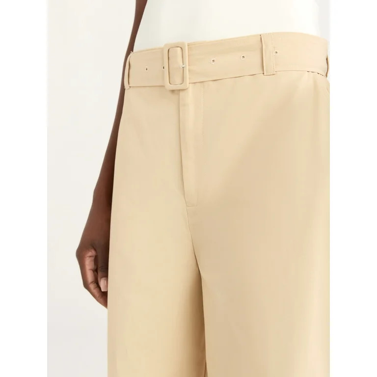 Scoop Women’s Belted Cargo Pants, Sizes 0-18 | Walmart (US)