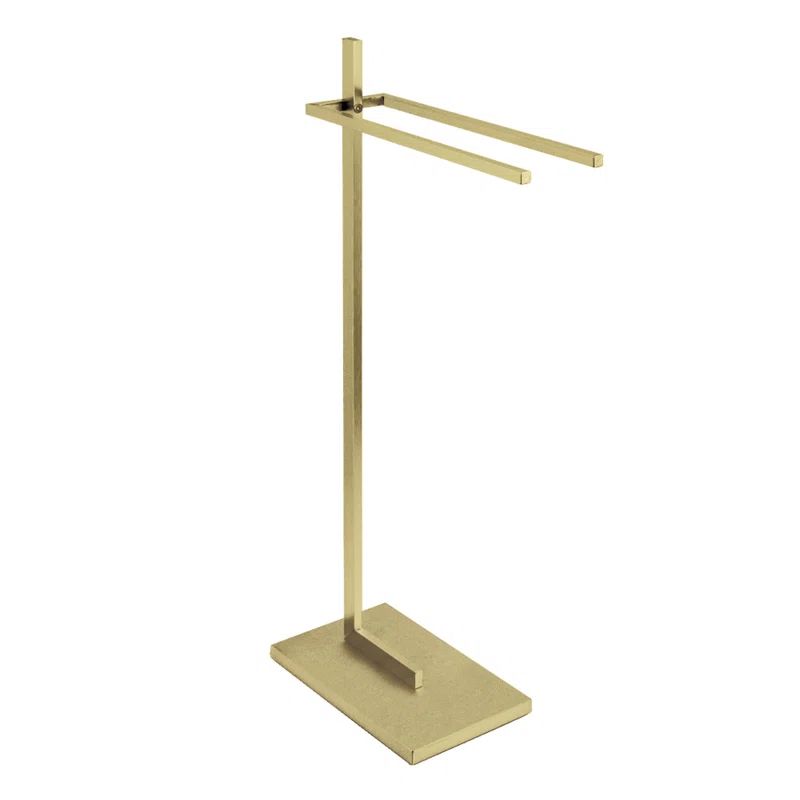 Edenscape Pedestal Dual Free Standing Towel Stand | Wayfair North America