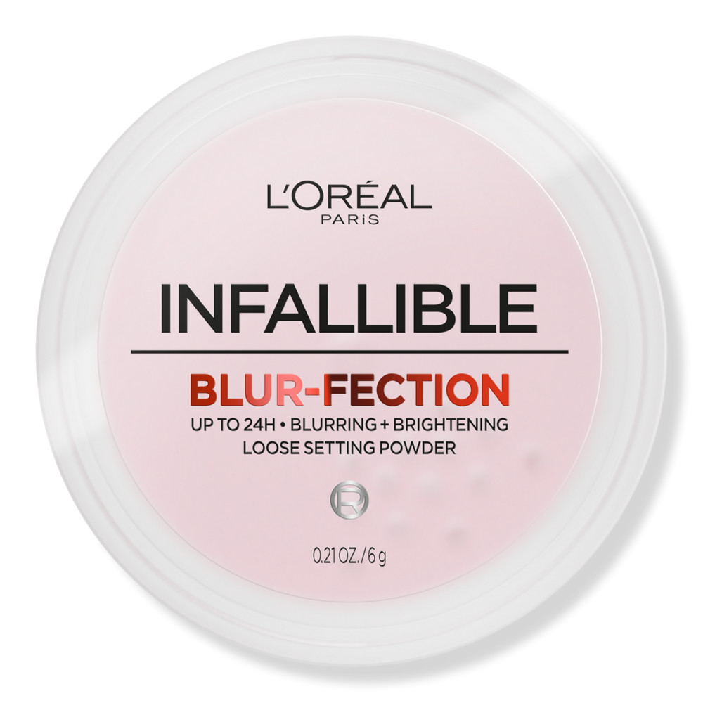 L'Oreal Infallible Blur-Fection Longwear Loose Setting Powder - Brightening Light Pink | Ulta