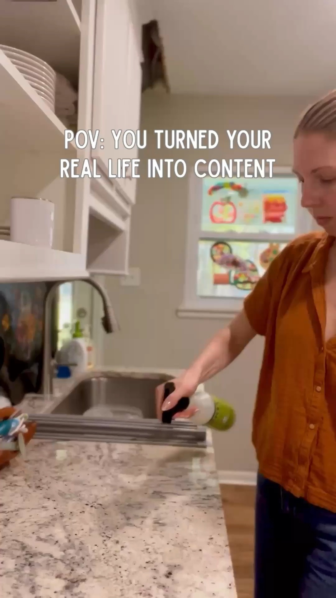 POV: you turned your real life into content…

and your “content” is literally just
cleaning something
making a drink
pumping
and trying to do skincare before you fall asleep.

If you’re a mom… you get it.

#momlife #momcontent #dayinthelife #momroutine #momtok

#LTKmorningroutine #LTKselfcare #LTKdayinmylife