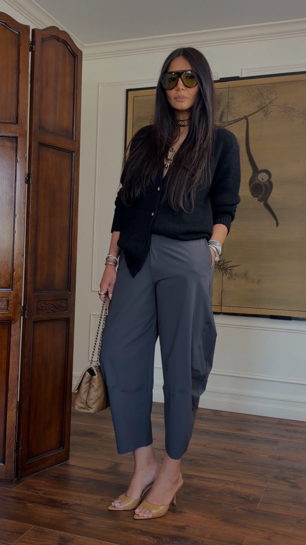 My bottoms are size 10P, (I am regular size 10 in these but I wanted them to fit shorter). My top is size small and linked on my IG.

#LTKmomlife #LTKootd #LTKdayinmylife