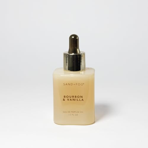 Sand + Fog Bourbon & Vanilla Eau de Parfum Oil, 1.7 fl oz, Glass Bottle with Dropper | Amazon (US)