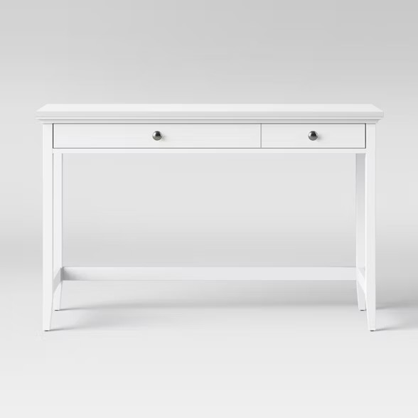 Carson Wood Writing Desk with Drawers - Threshold™ | Target