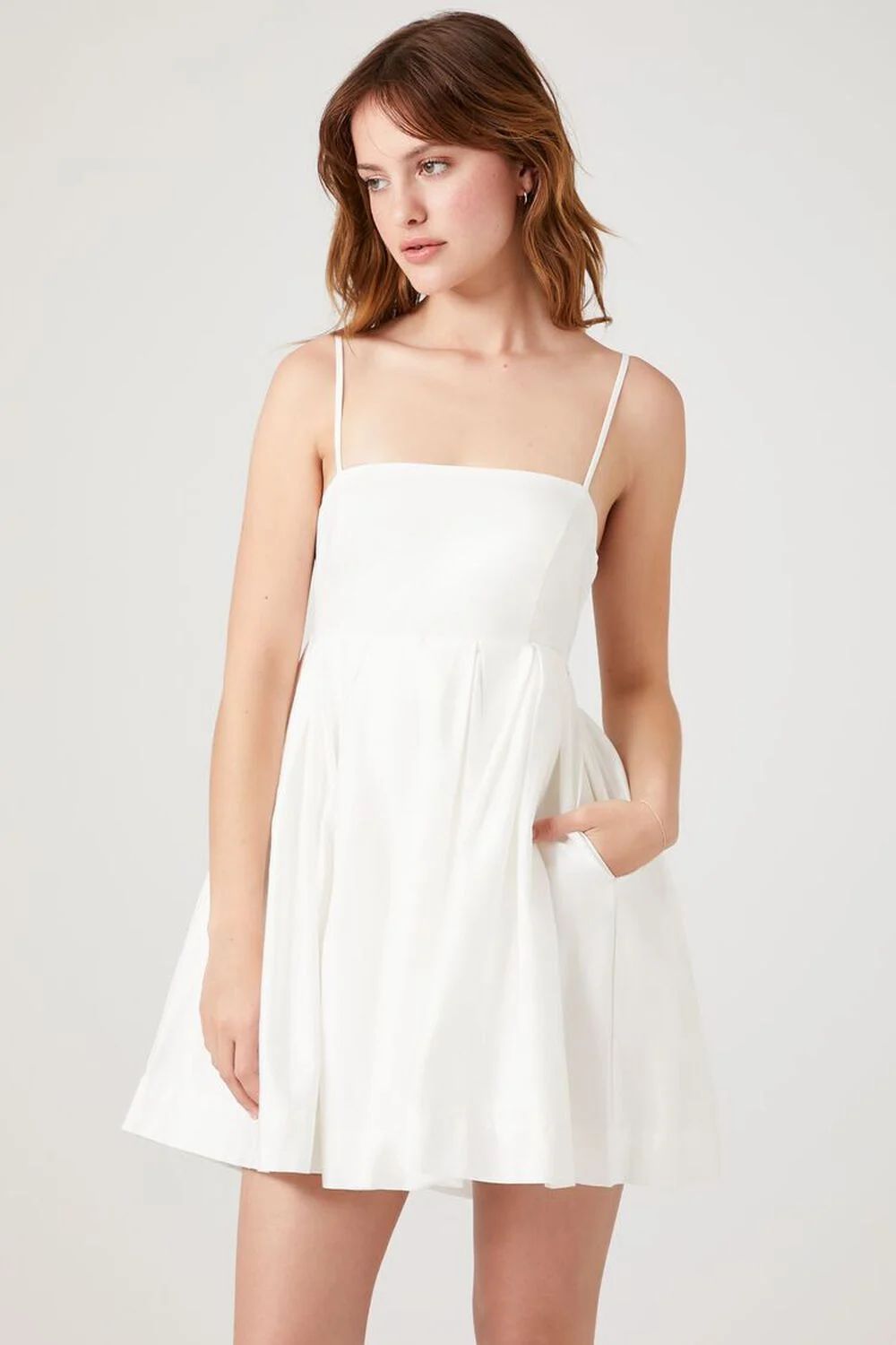Fit & Flare Cami Mini Dress | Forever 21 (US)