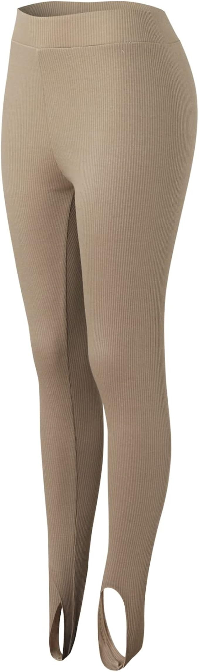 IGETELY Women's Stirrup Leggings Gym Yoga Workout Pants High Waist Tummy Control Over The Heel Fo... | Amazon (US)