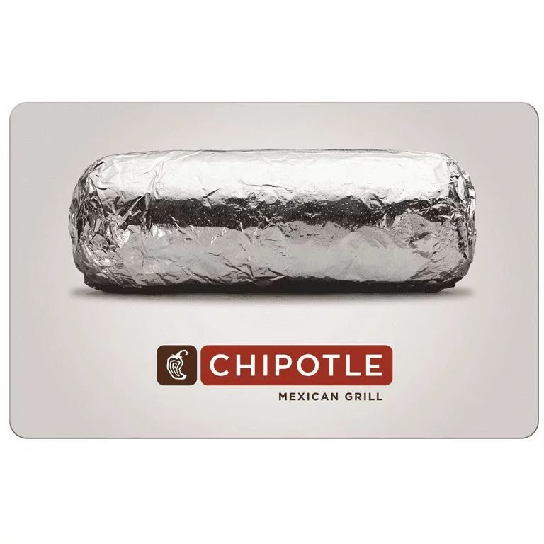 Chipotle $25 Gift Card | Walmart (US)