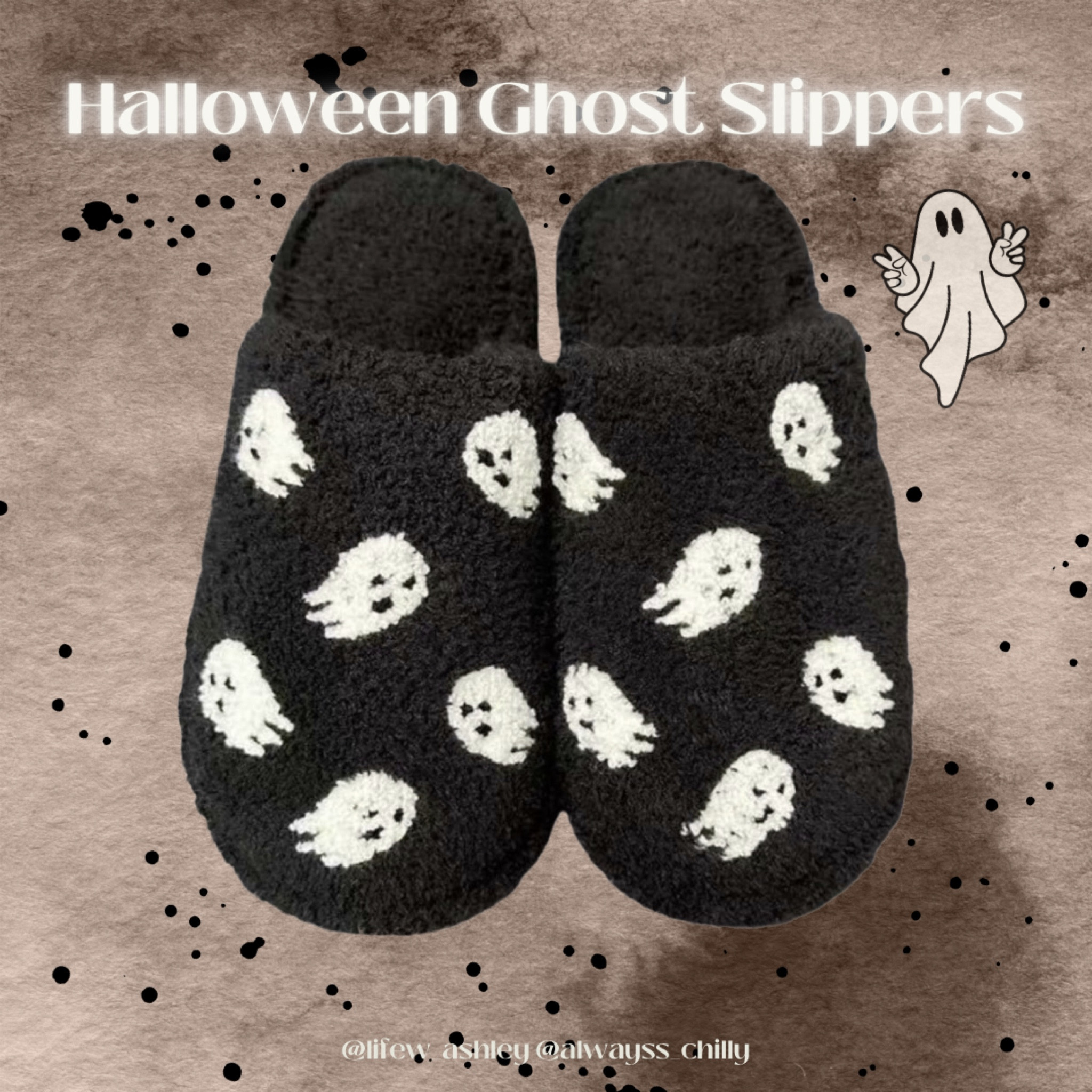 Cozy fall outfit can be complete with some super cute ghost slippers from Etsy. Halloween outfit fall slippers
Halloween slippers

#LTKSeasonal #LTKunder50 #LTKshoecrush