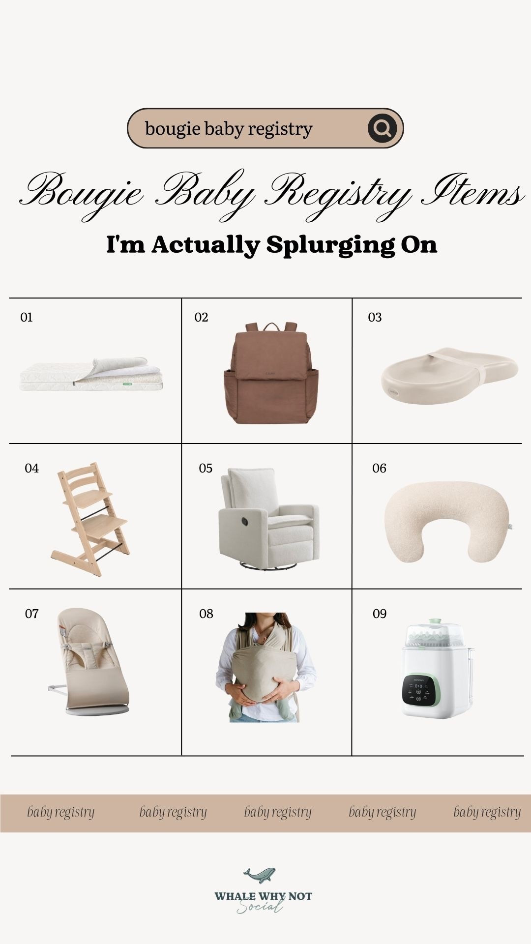 The Bougie Baby Registry Items I'm Actually Splurging On #babyregistry #bougie #firsttimemom

#LTKBump #LTKmomlife #LTKBaby