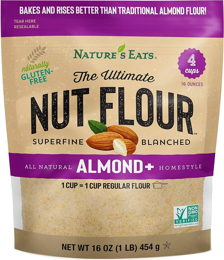 Nature's Eats Ultimate Nut Flour, Almond, 16 Ounce | Amazon (US)