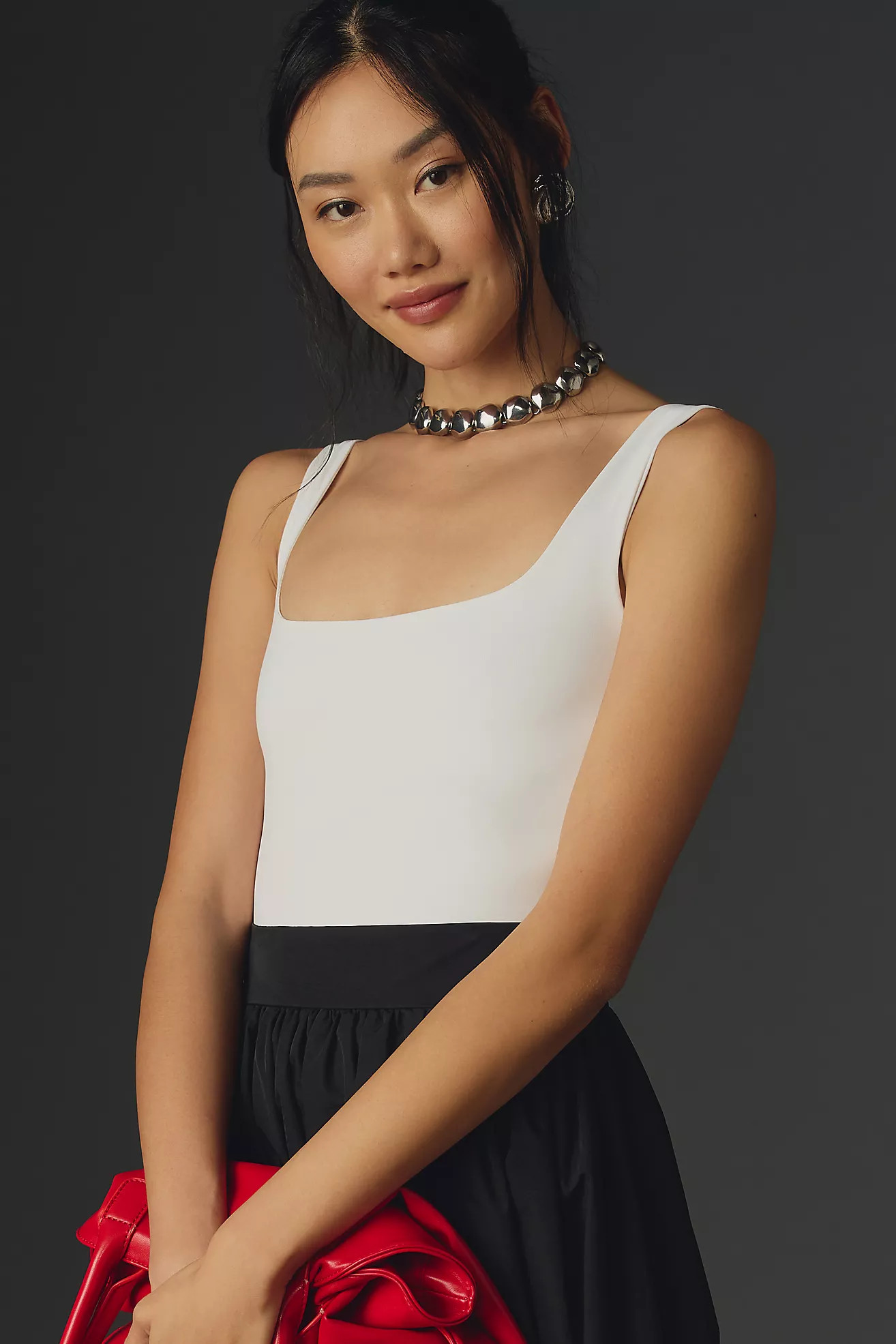 Second Skin by RD Style Tia Sleeveless Scoop-Neck Bodysuit | Anthropologie (US)