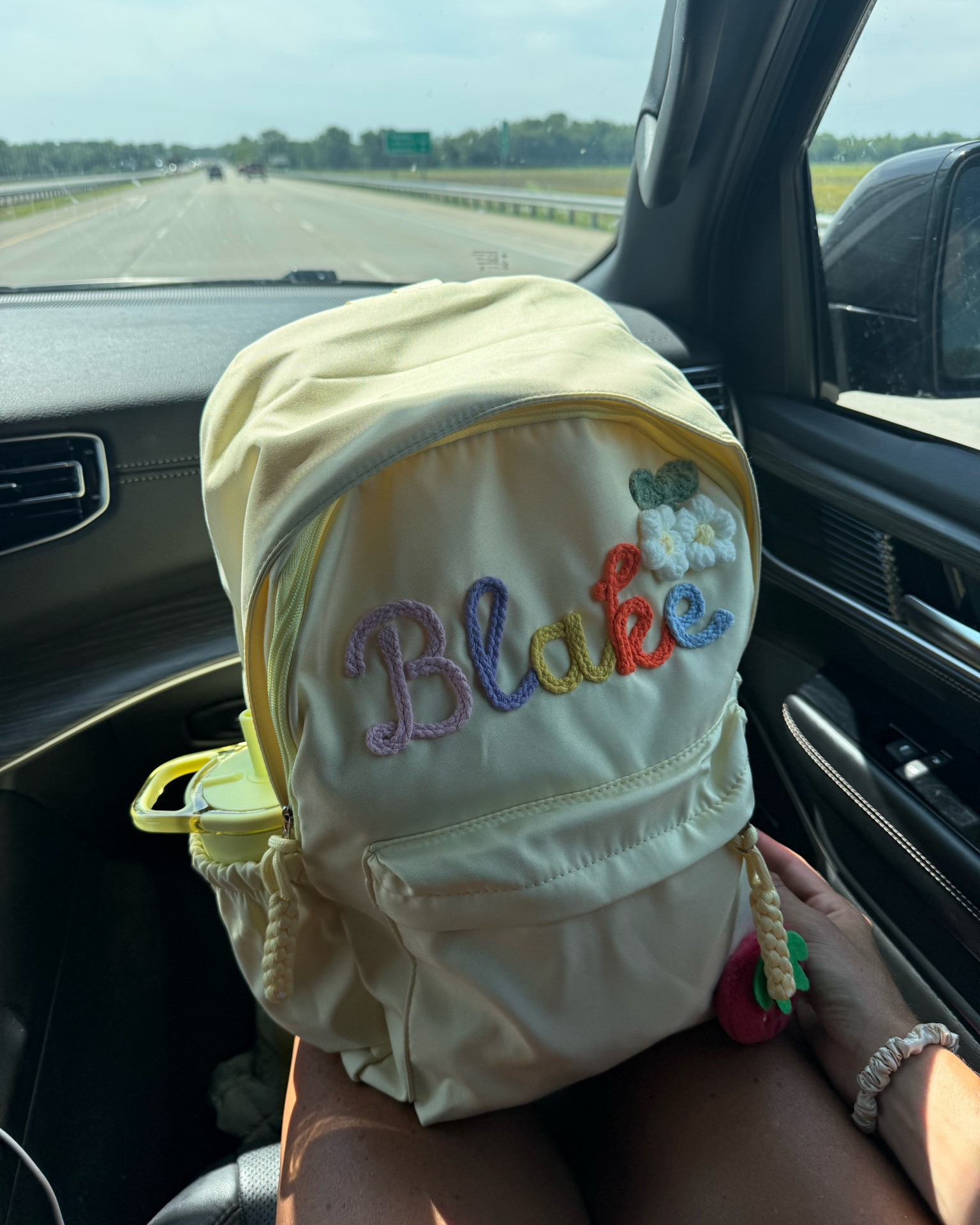 Our toddlers travel backpack with all of her toys to keep her busy.

#LTKKids #LTKTravel