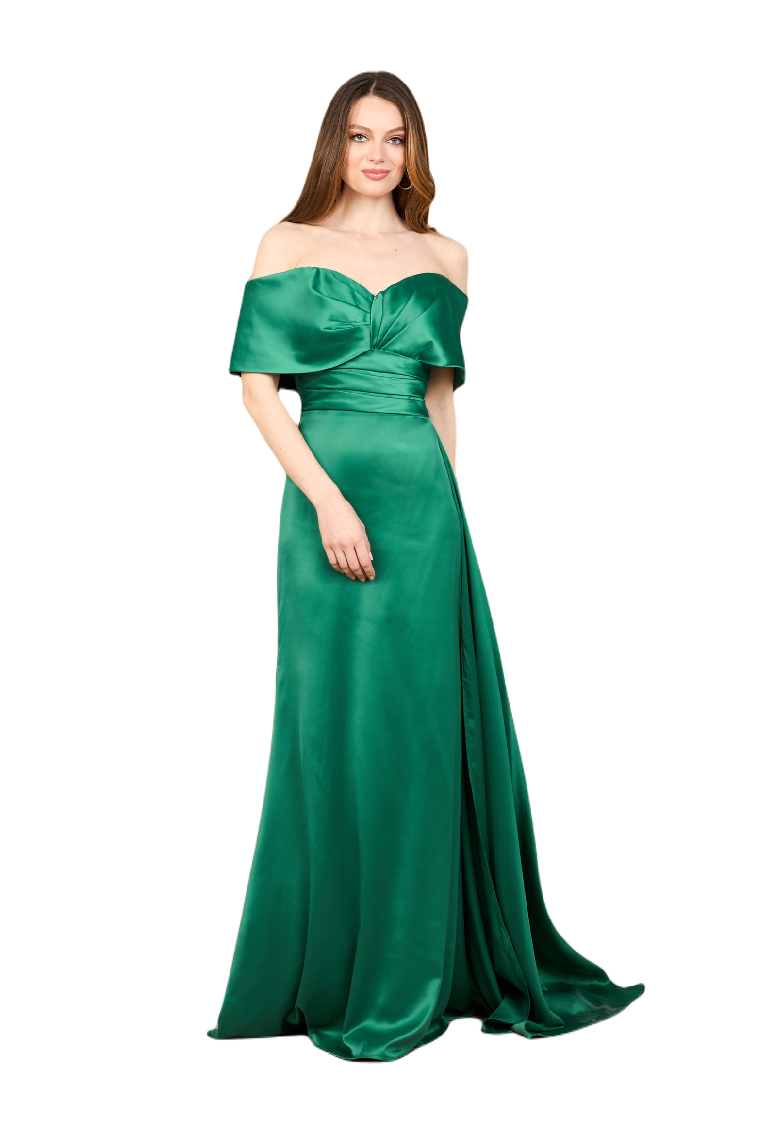 LARA New York Off Shoulder Satin Dress (Women) | Nordstrom | Nordstrom