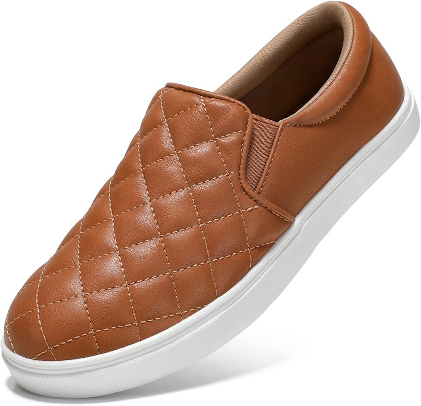 STQ Loafers for Women Memory Foam Slip On Sneakers Comfort Fall Shoes | Amazon (US)