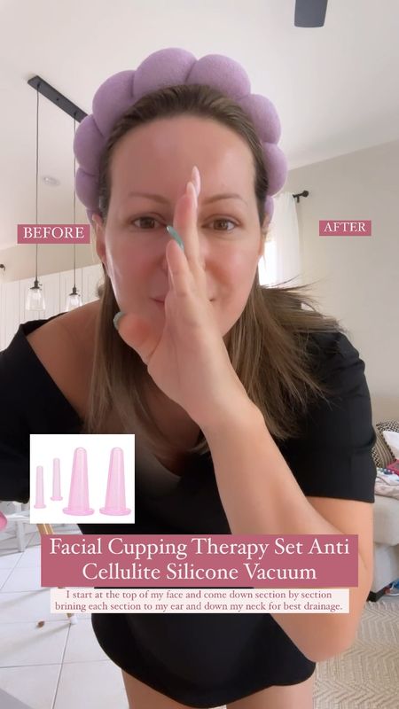 Lymph nodes drainage is best done by cupping. I do it for 5 mins a day for best results. I linked my favorites 

#LTKVideo #LTKFindsUnder50 #LTKBeauty