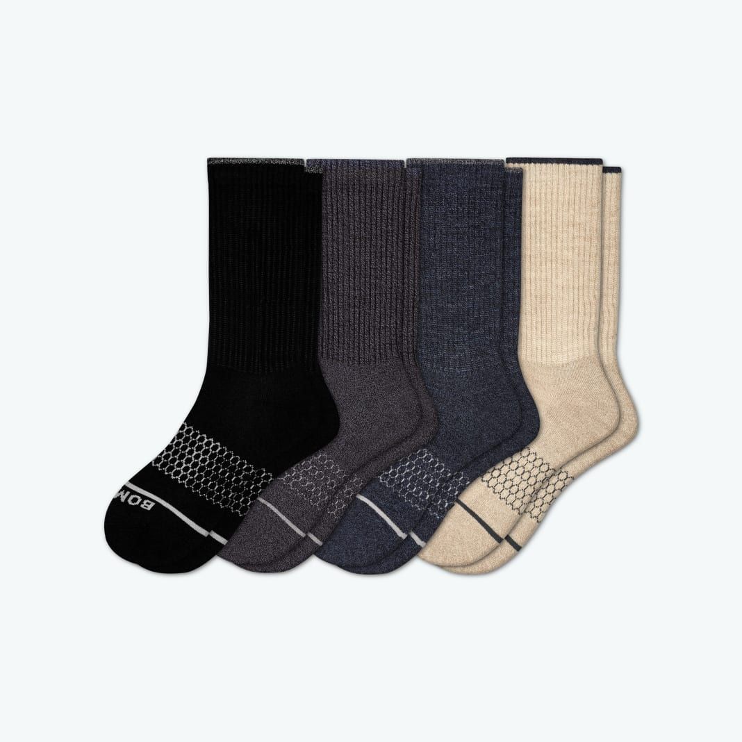 Men's Merino Wool Calf Sock 4-Pack | Bombas Socks