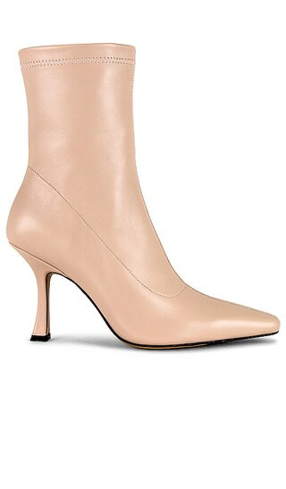 Carmen Boot in Cream Soft Leather | Revolve Clothing (Global)