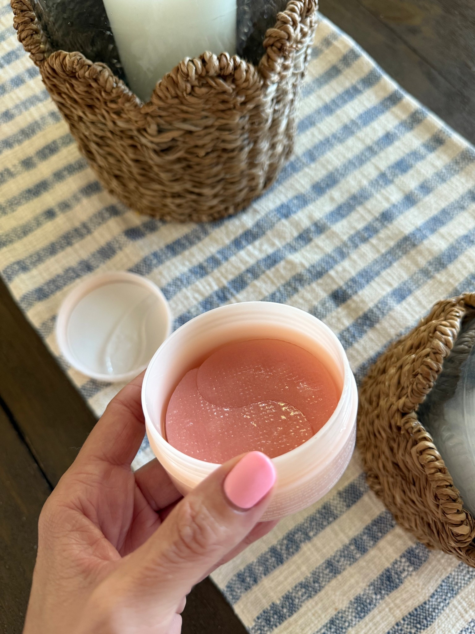 $20 treat yourself moment! Keep these eye patches in the fridge for the ultimate cooling effect! These are a retinal eyepatch and they’re textured so they don’t move. I’ve been loving these in the mornings when I have my coffee! I also still love the grace and Stella eyepatch’s as well and I will link those too🤍

#LTKBeauty #LTKSaleAlert #LTKmomlife