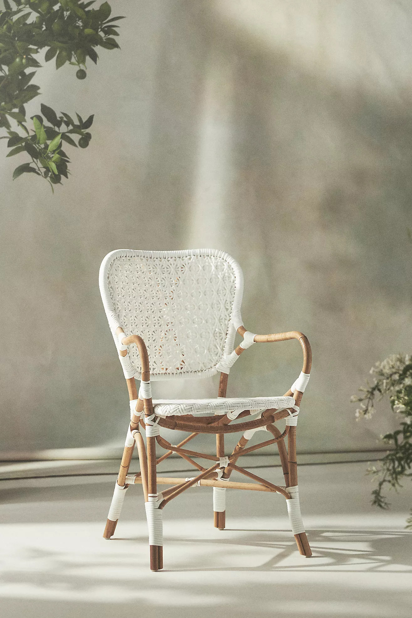 Clemente Rattan Armchair | Anthropologie (US)