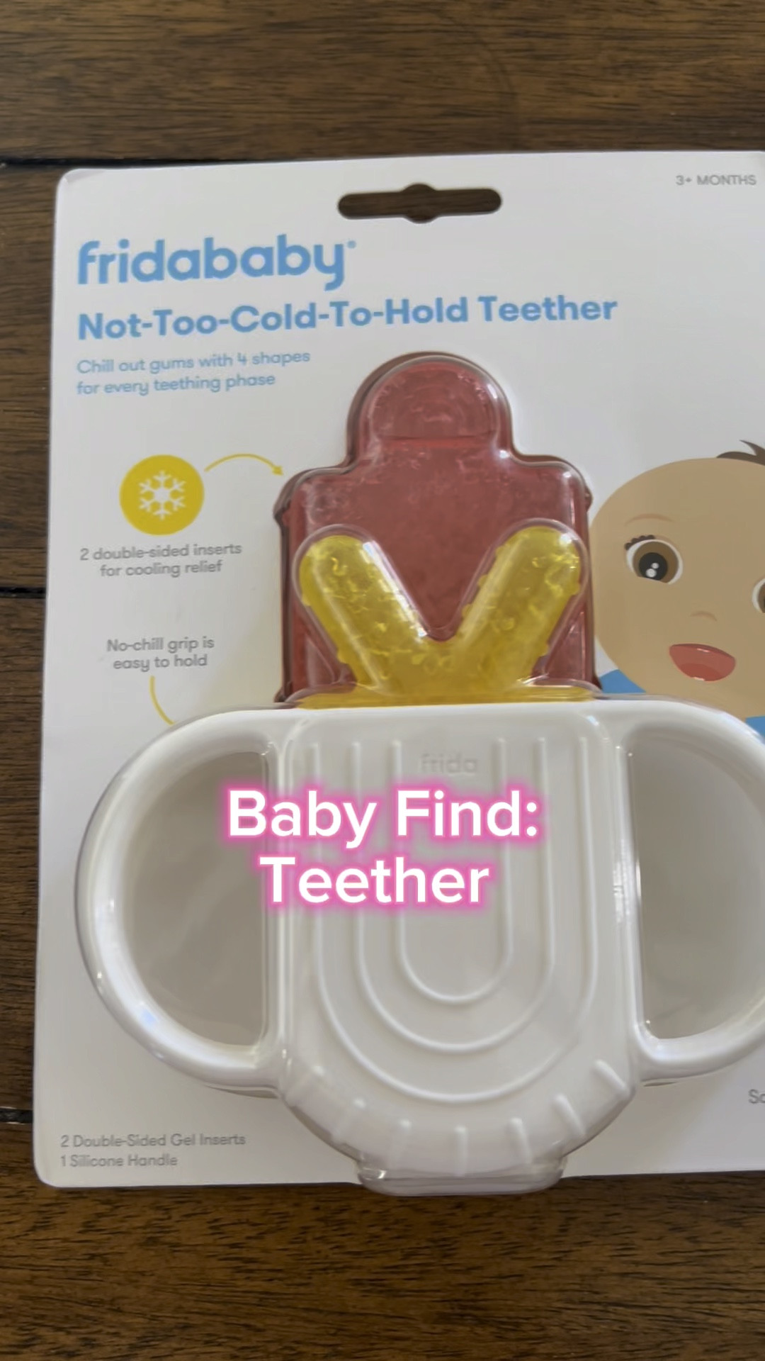 Baby find & a favorite in this house: @fridababy not too cold to hold teether! 🦷

It has two teethers that go in the fridge & a teether holder that remains at room temperature. The teethers each have two sides with different textures & shapes. 

🫶🏼 #imexhaustedpod @imexhaustedpod 



#LTKfamily #LTKVideo #LTKbaby