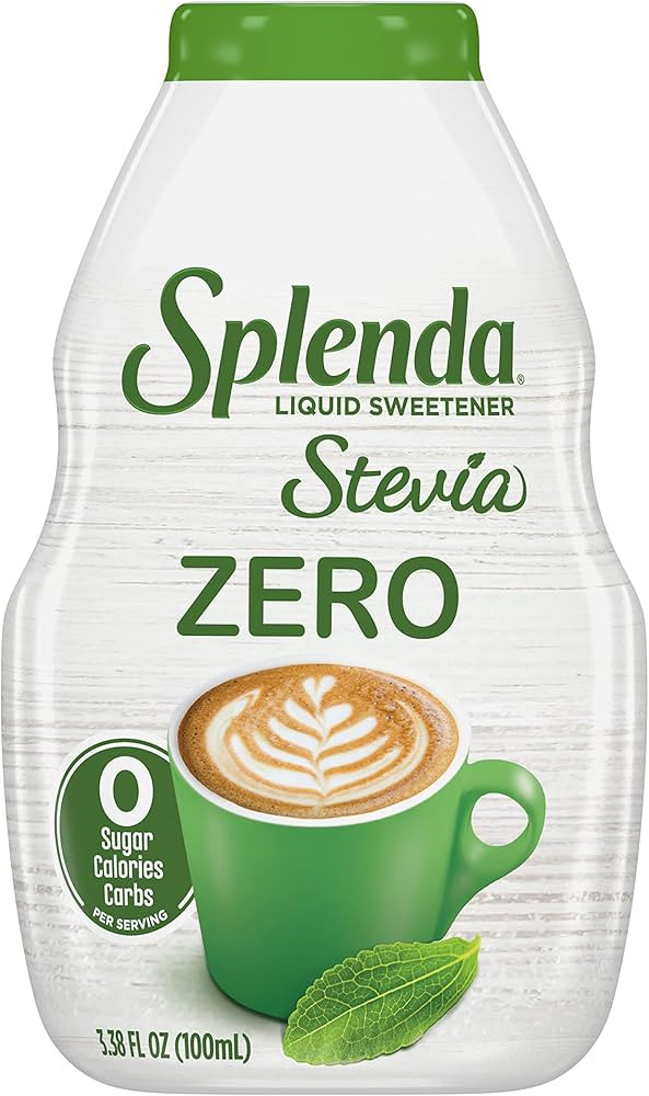 SPLENDA Stevia Liquid Zero Calorie Sweetener Drops, 3.38 Fl Oz Bottle | Amazon (US)