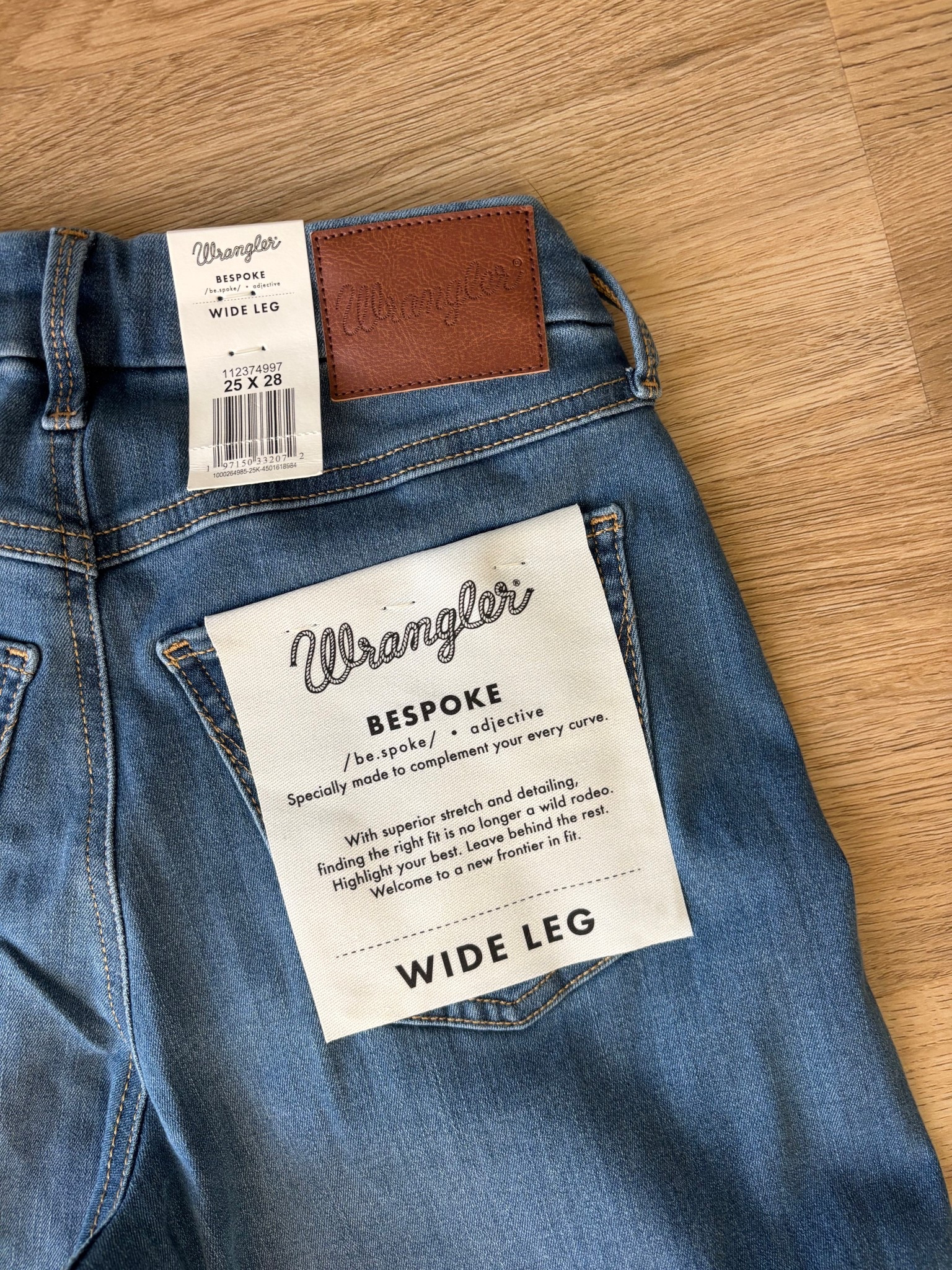 Thank you @Wrangler !! This bespoke collection is soooo good! So flattering on! I got a 25x28 and love the length! #ad

#LTKFestival #LTKootd #LTKMothersDay