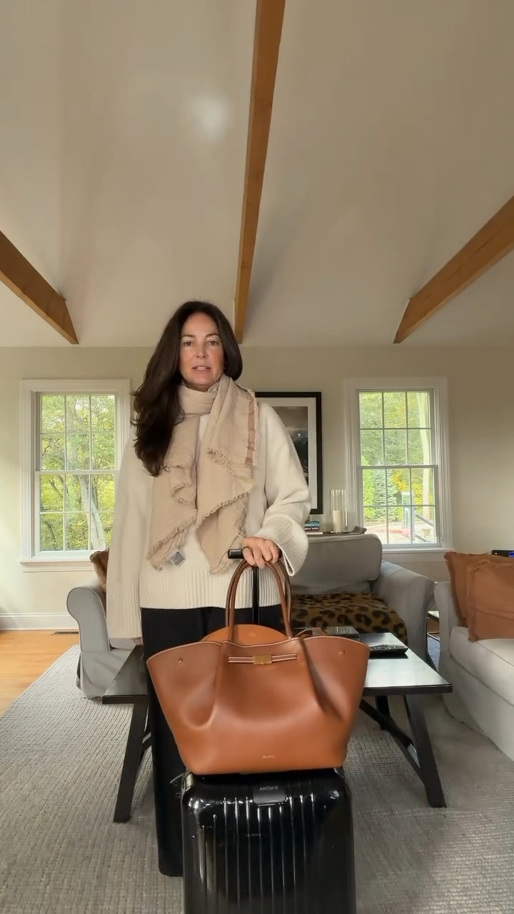 My airport look for an 8 hour flight! Comfort and elevated basics is how I travel. My husband hates checking bags so I have become pretty good at making everything fit on a carry on! #traveloutfit #airportoutfit #italytravel

#LTKTravel #LTKOver40 #LTKMidsize